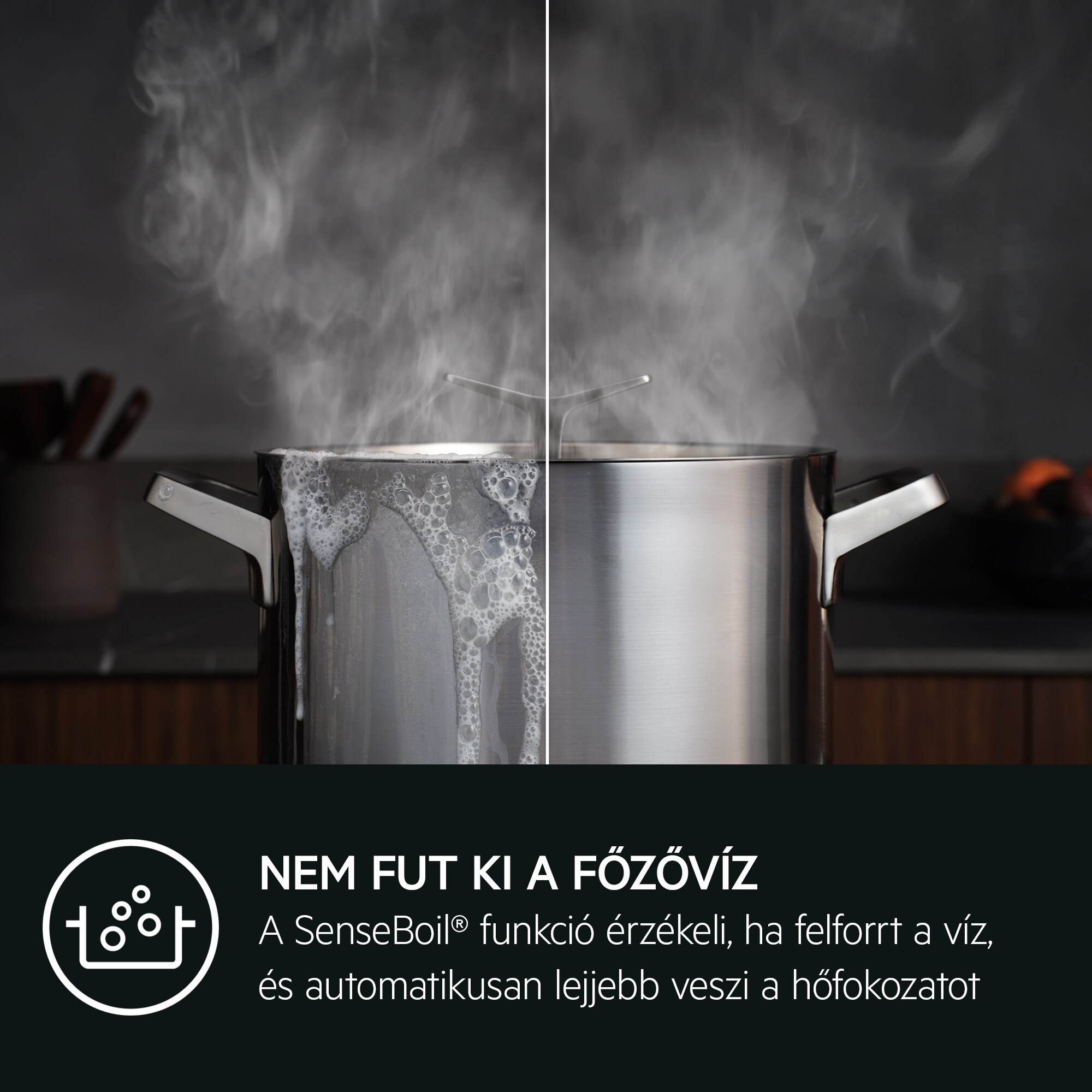 AEG - Indukciós főzőlap - NII84B10AB