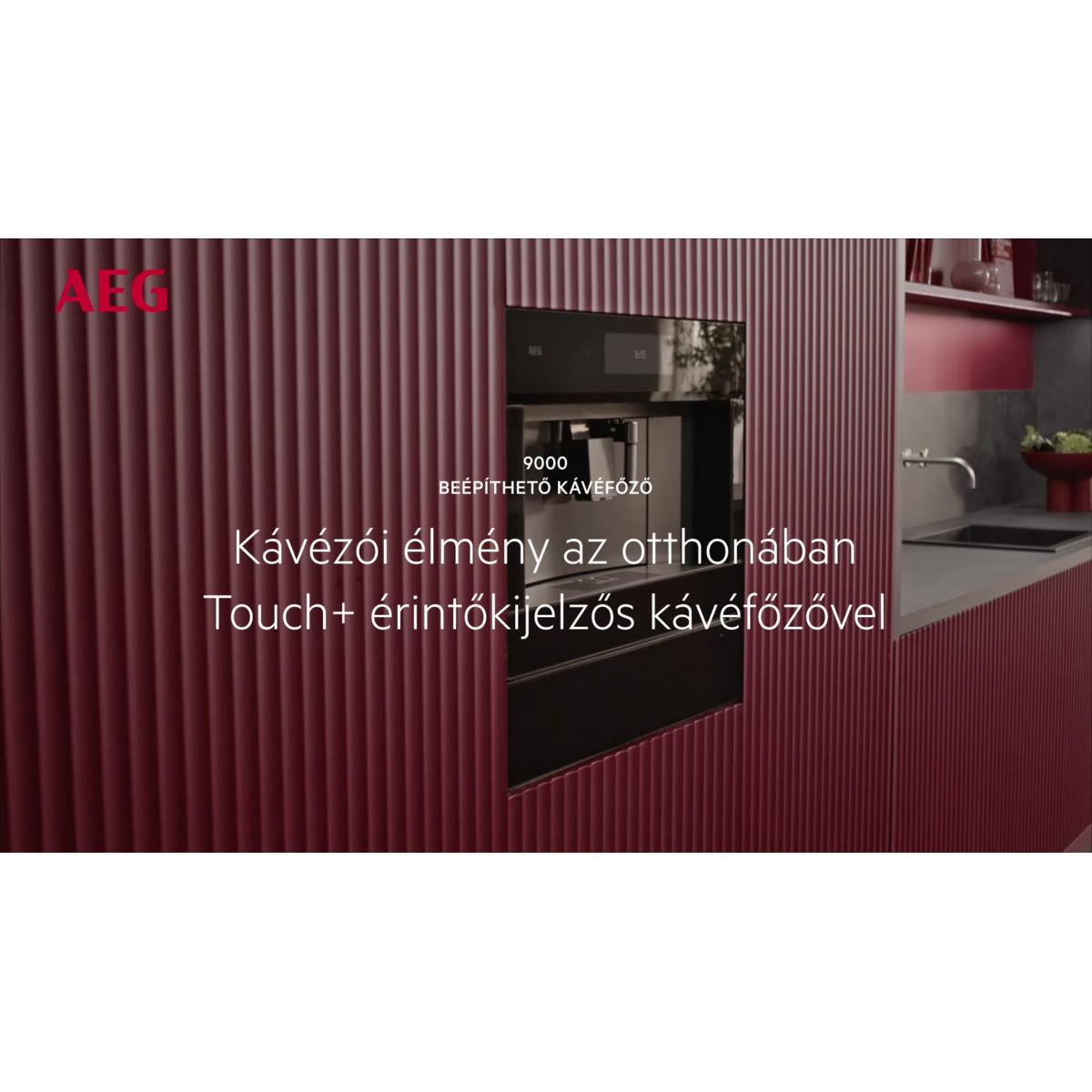 AEG - Beépíthető kávéfőző - NKC9N8B