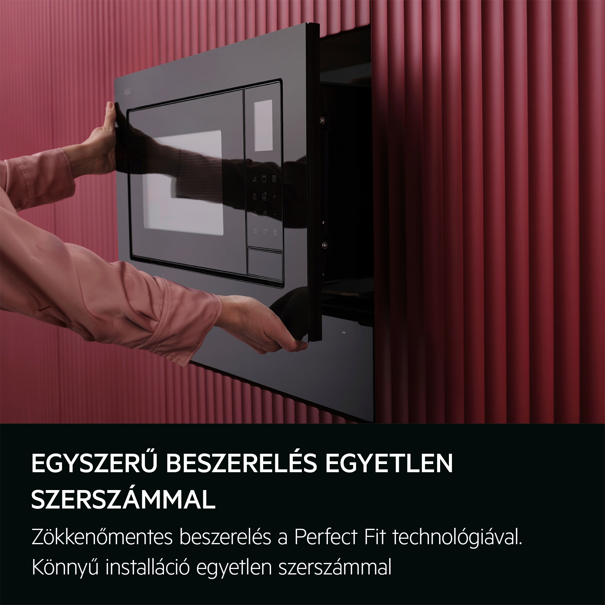 AEG - Beépíthető mikrohullámú sütő - NMB6G261UB