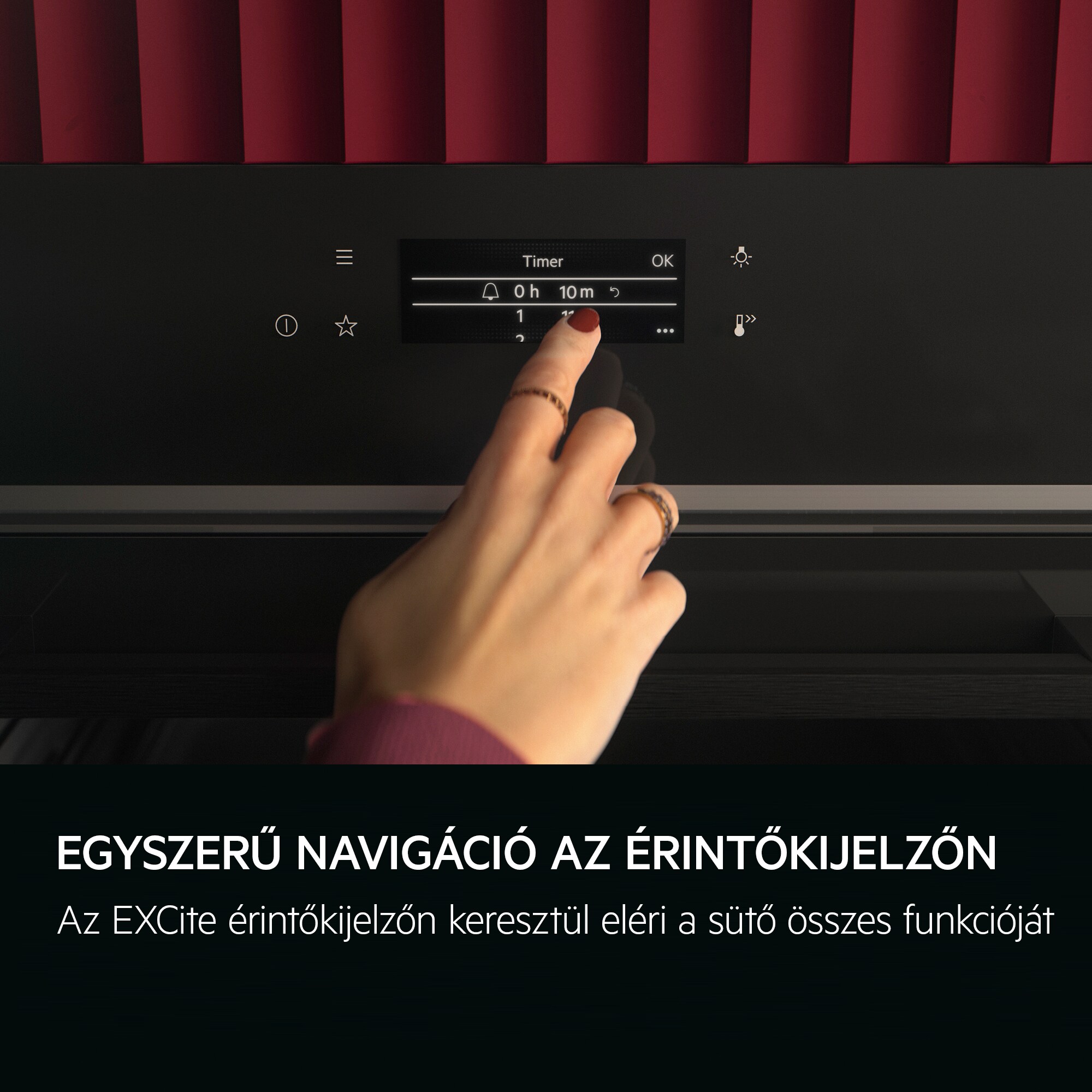 AEG - Pirolitikus sütő - NBE7P631AB