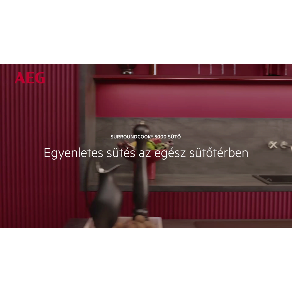 AEG - Pirolitikus sütő - TU5PB431SB