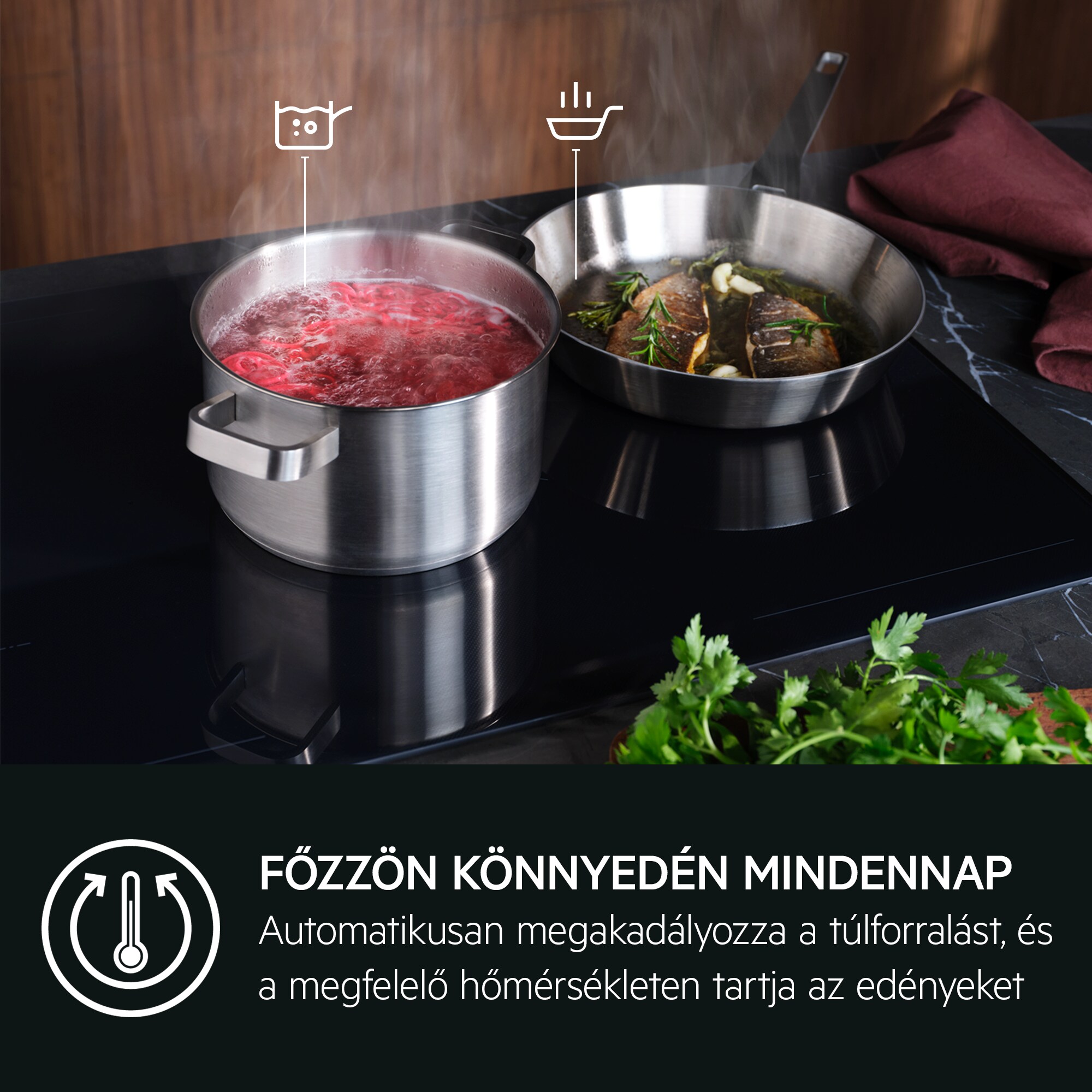 AEG - Indukciós főzőlap - NIG64B30AB