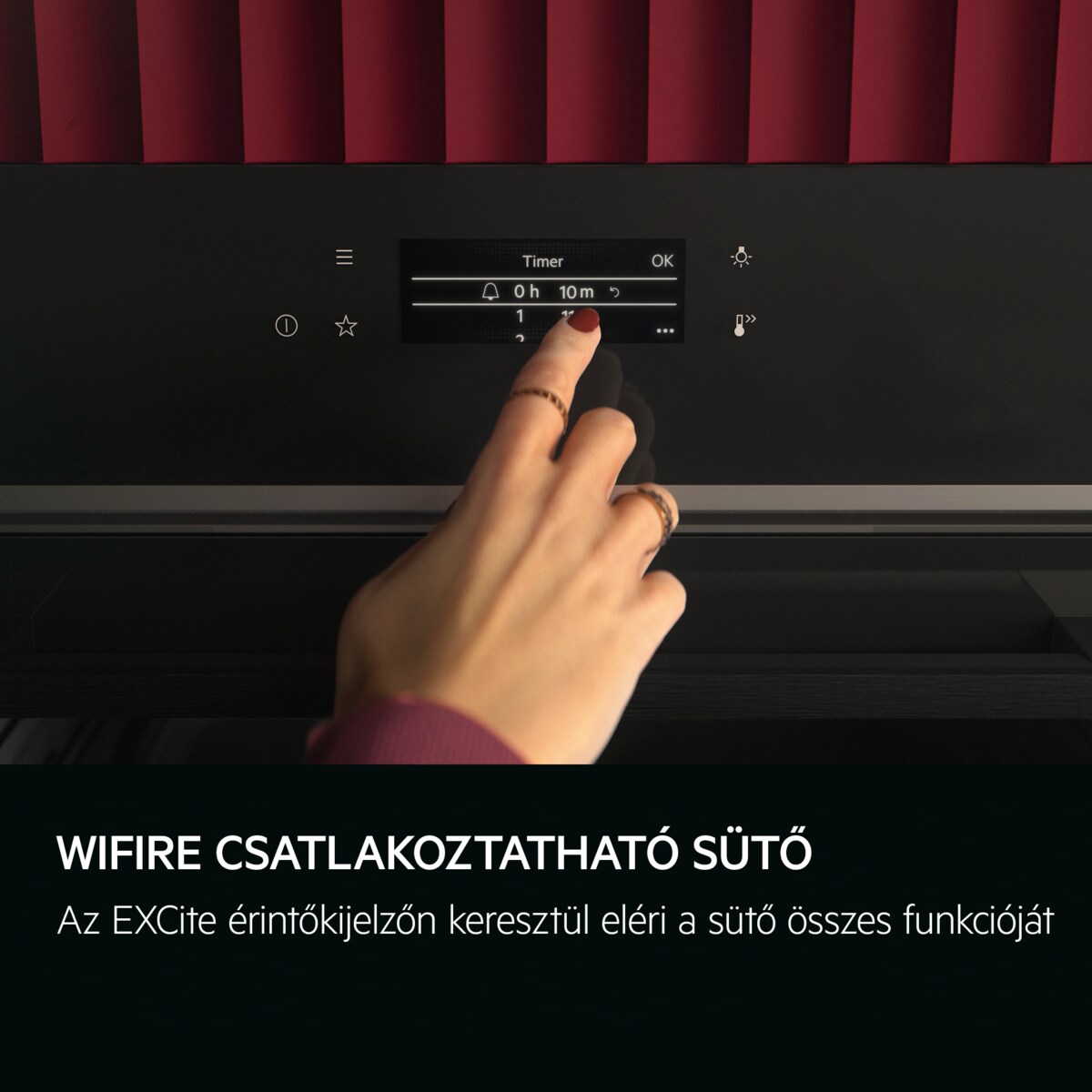 AEG - Pirolitikus sütő - NBE7P631AB