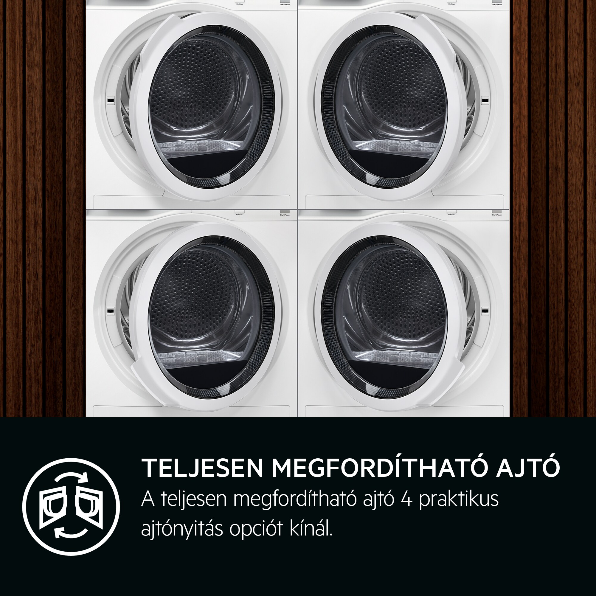 AEG - Hőszivattyús szárítógép - TR718L4E