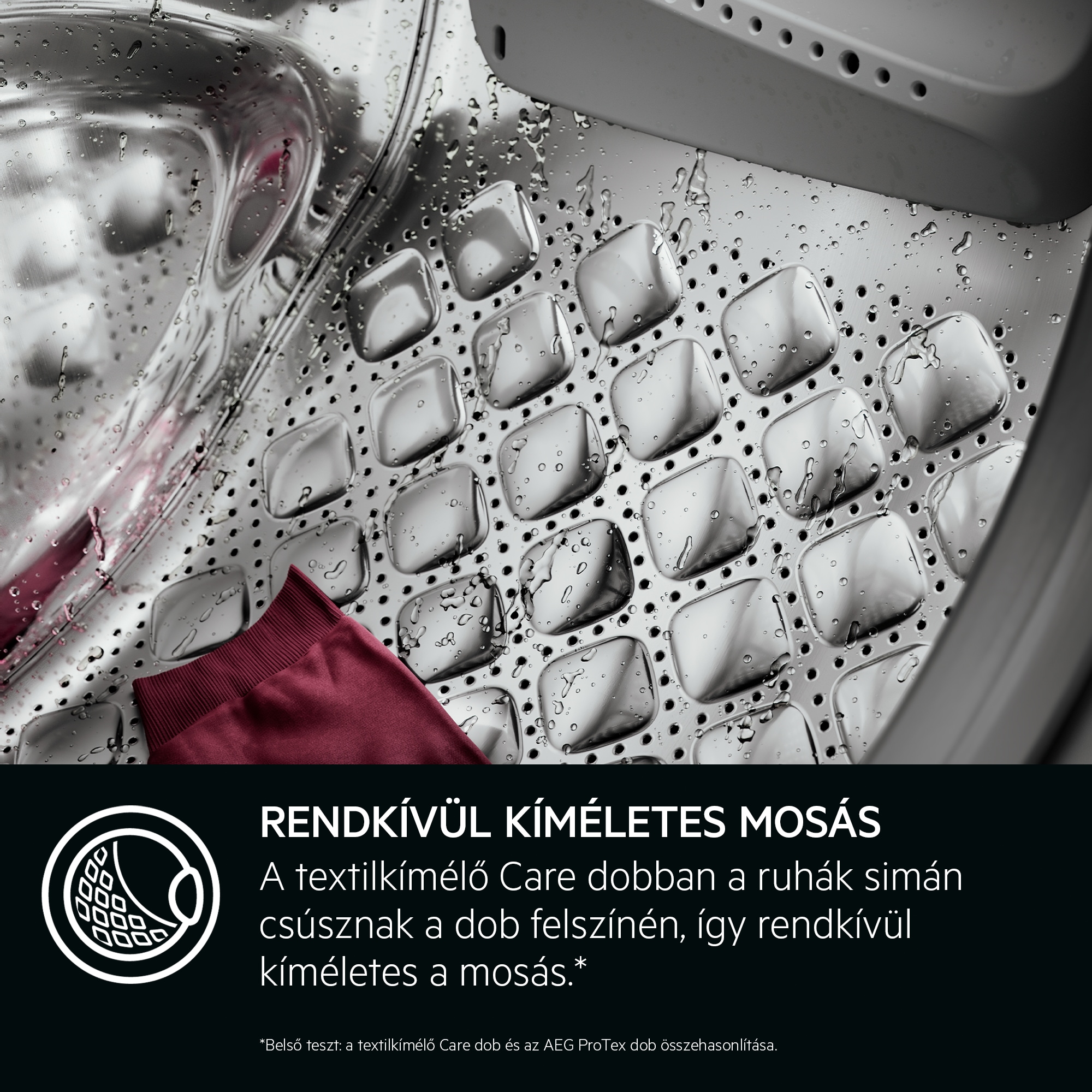 AEG - 10 kg kapacitású mosógép - LFR85166OE