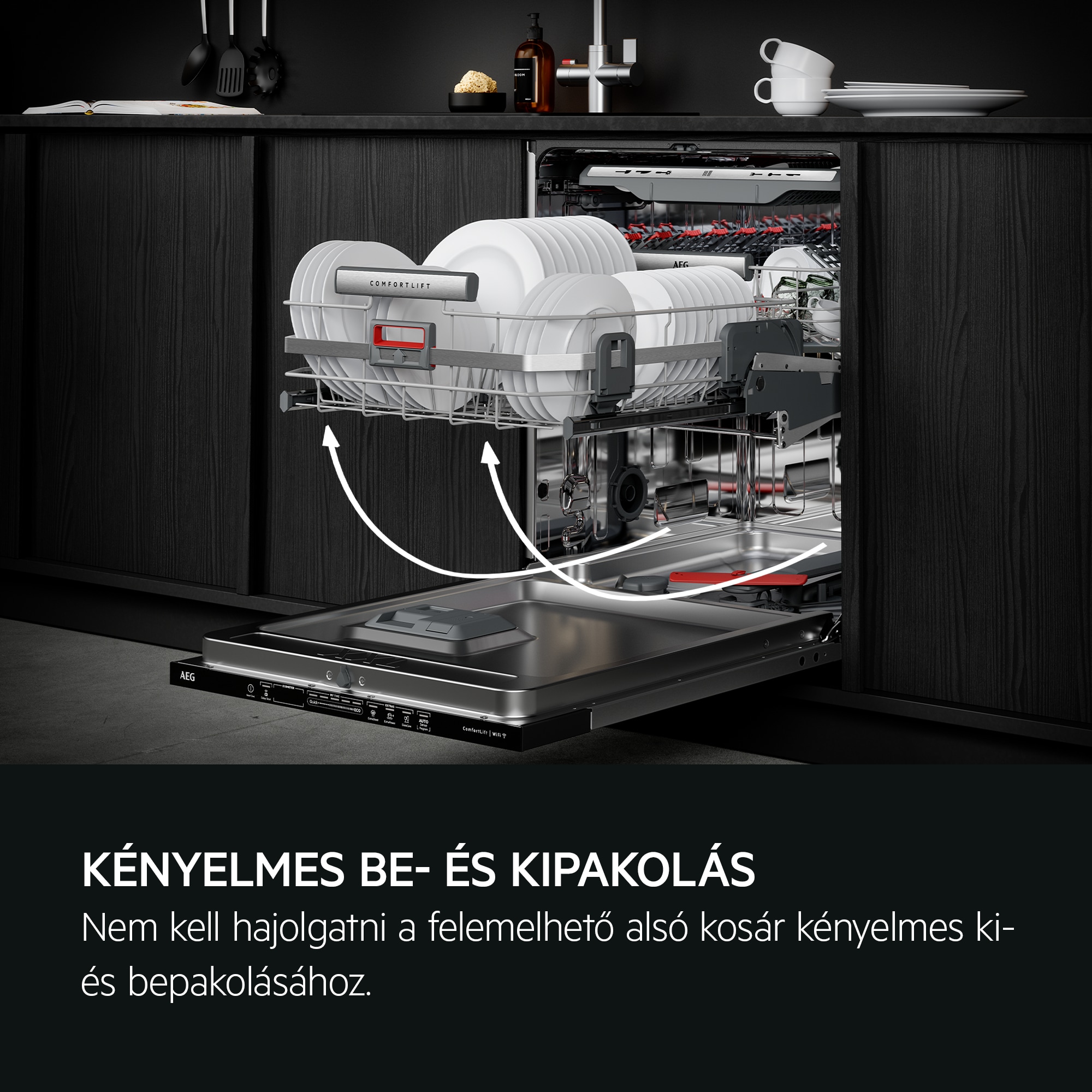 AEG - Beépíthető mosogatógép - FSK94858P