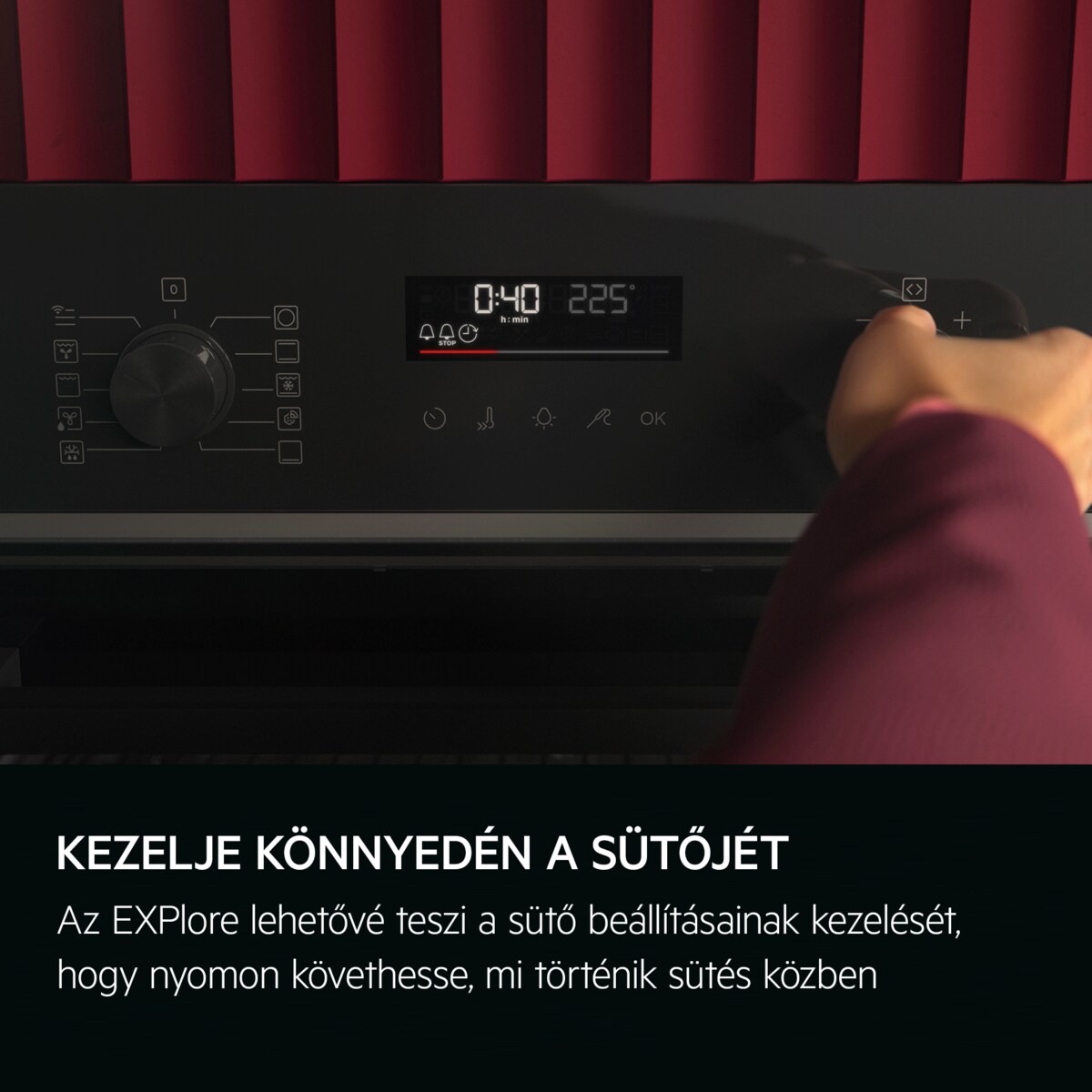 AEG - Pirolitikus sütő - TR6PB531SB