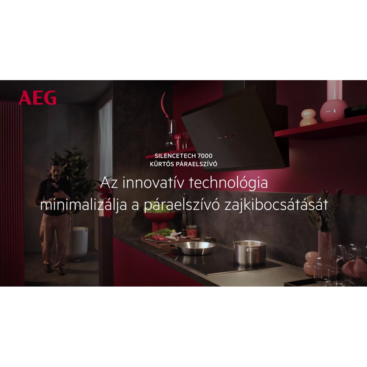 AEG - Kürtős páraelszívó - GV77D91SB