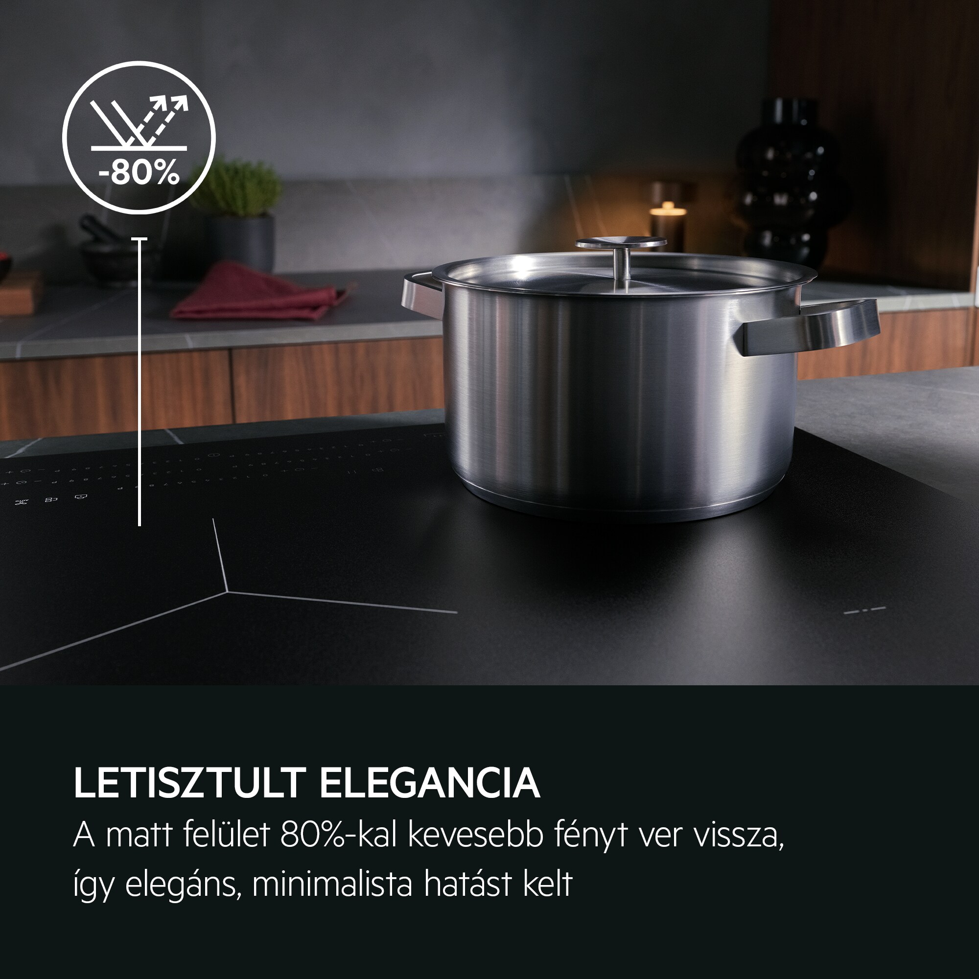 AEG - Főzőlapról vezérelt páraelszívó - TH84CC23CZ