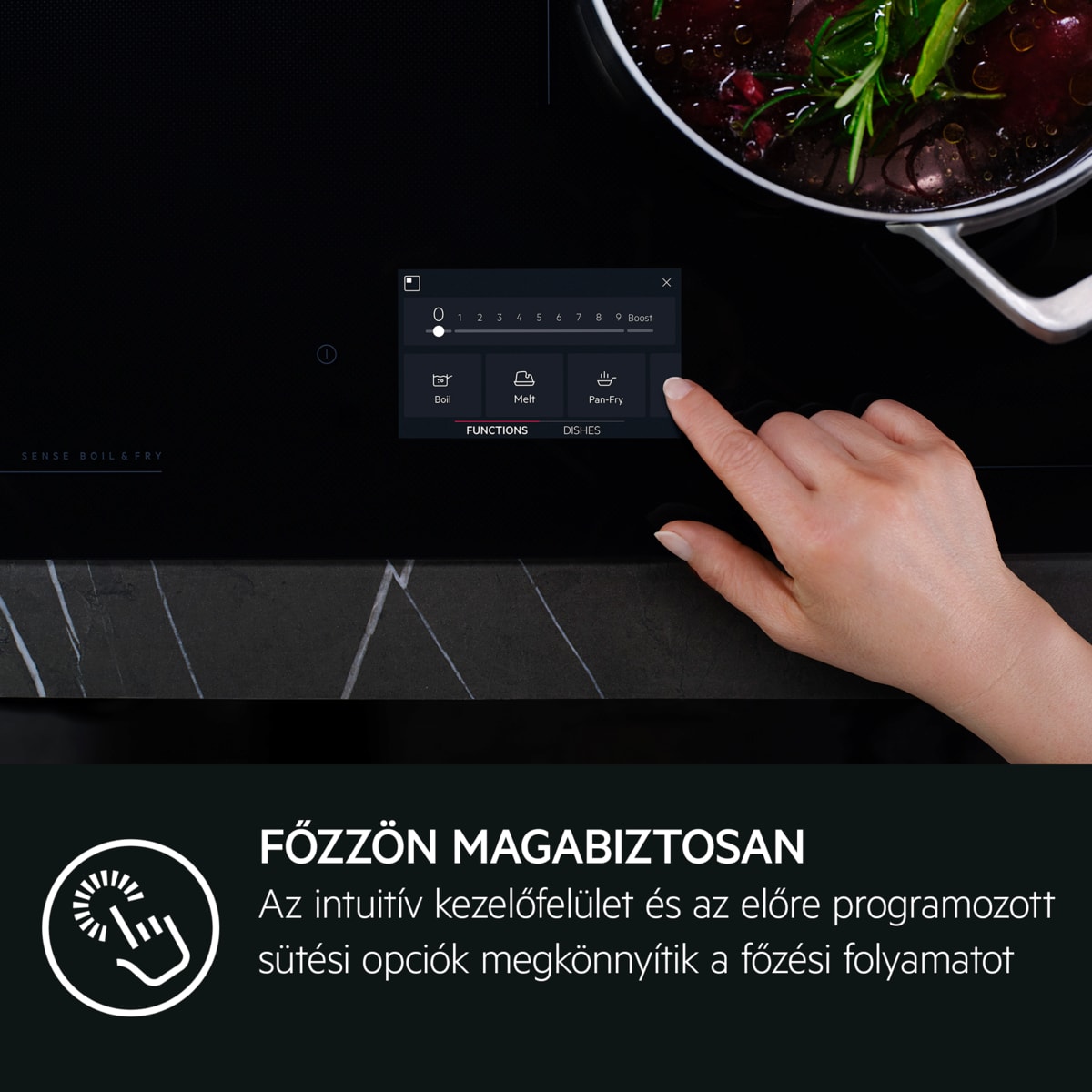 AEG - Indukciós főzőlap - NIG64B30AB