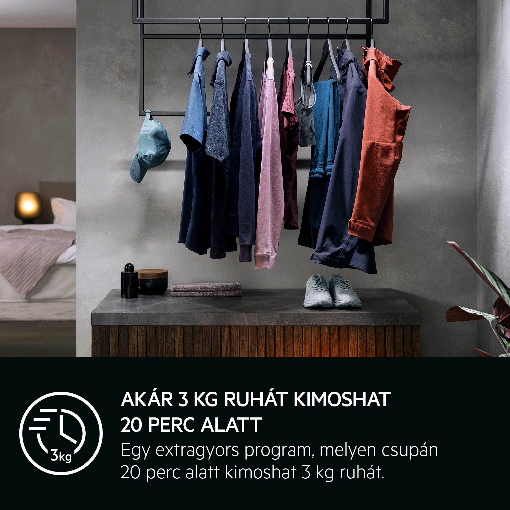 AEG - 8 kg kapacitású mosógép - LFR83864VE