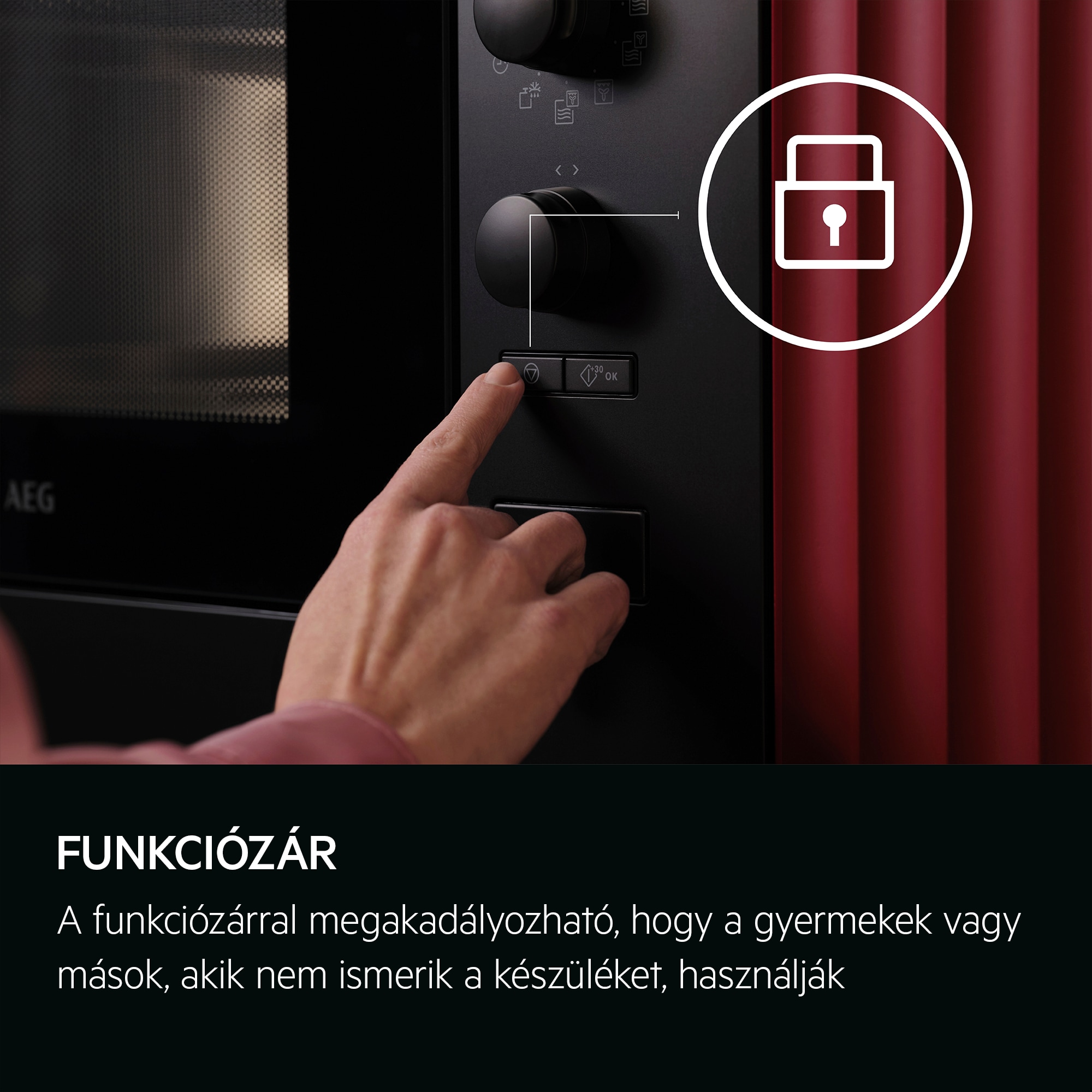 AEG - Beépíthető mikrohullámú sütő - OS5GM251EB