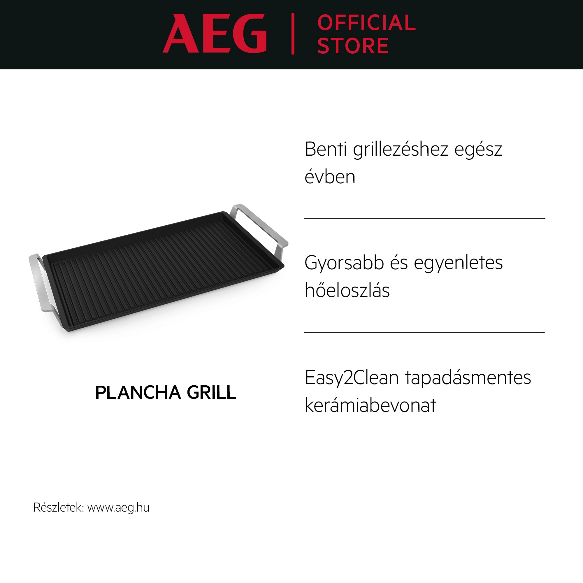 AEG - Plancha grill - A9HHPG11