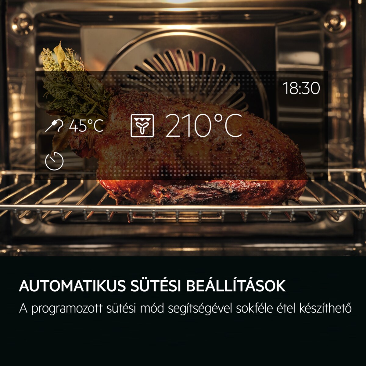 AEG - Pirolitikus sütő - TE7PB63ZAB