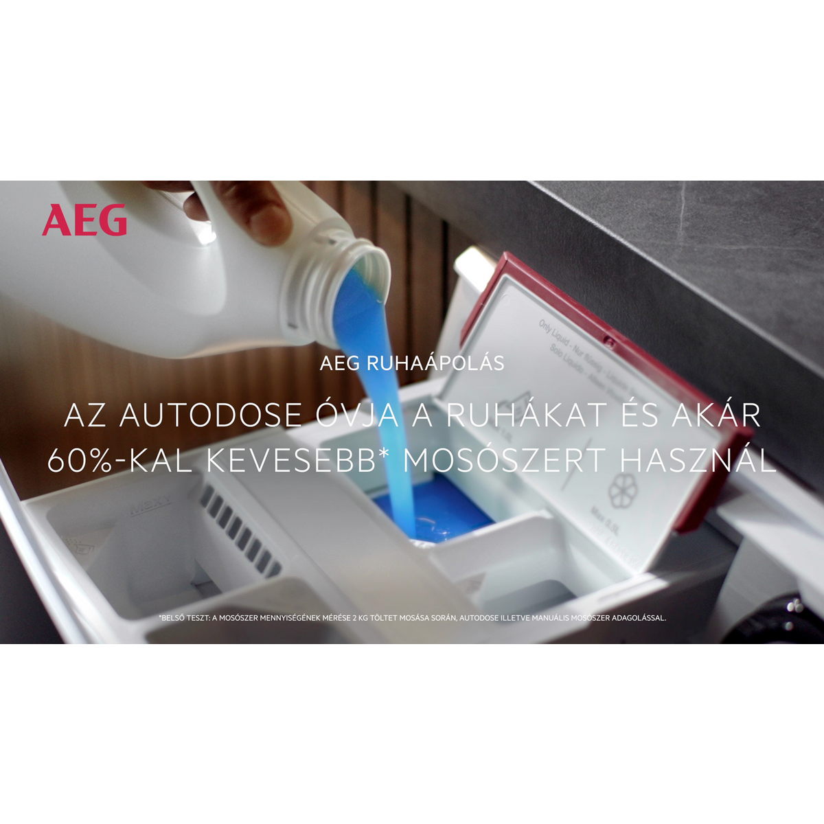 AEG - 9 kg kapacitású mosógép - LFR73944QE