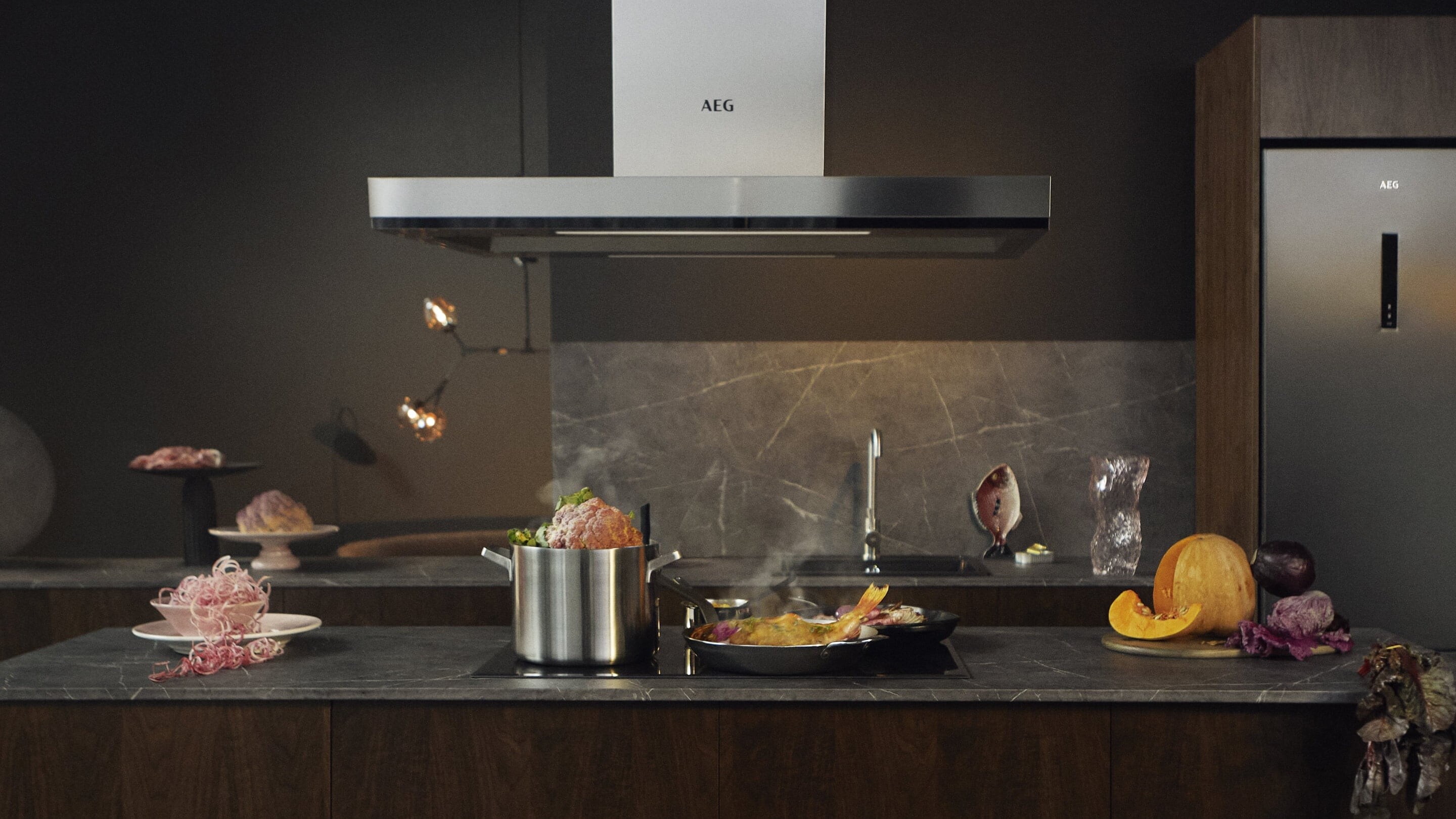 Karfiolfőzés páraelszívó alatt