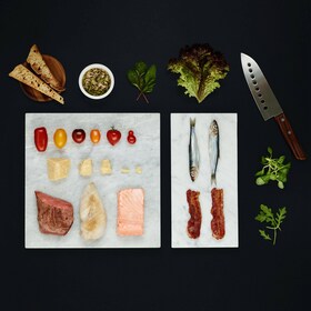 A Taking Taste Further képillusztrációja: a cézársaláta hozzávalói