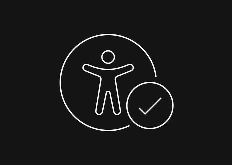 Person and padlock icon